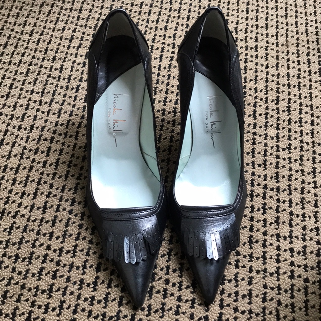 Nicole Miller Metallic Pump Size 9